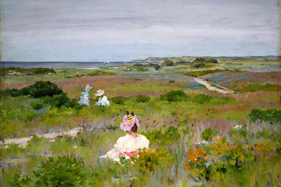 Cuadro del pintor impresionista William Merrit