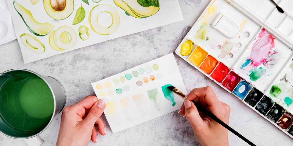 Como pintar en acuarela