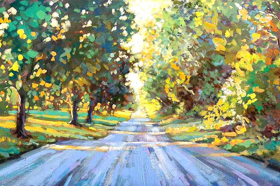 Cuadro realizado con pintura acrílica